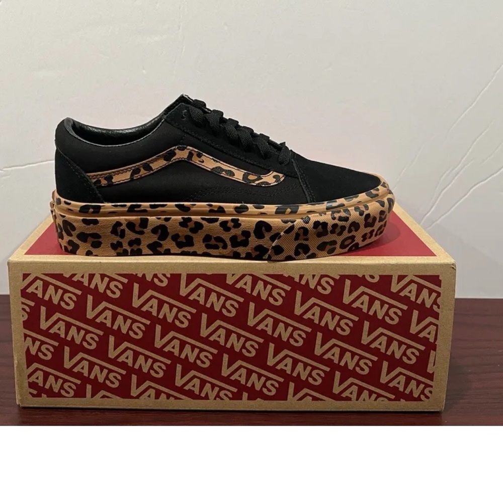 Vans Old Skool Leopard Platform